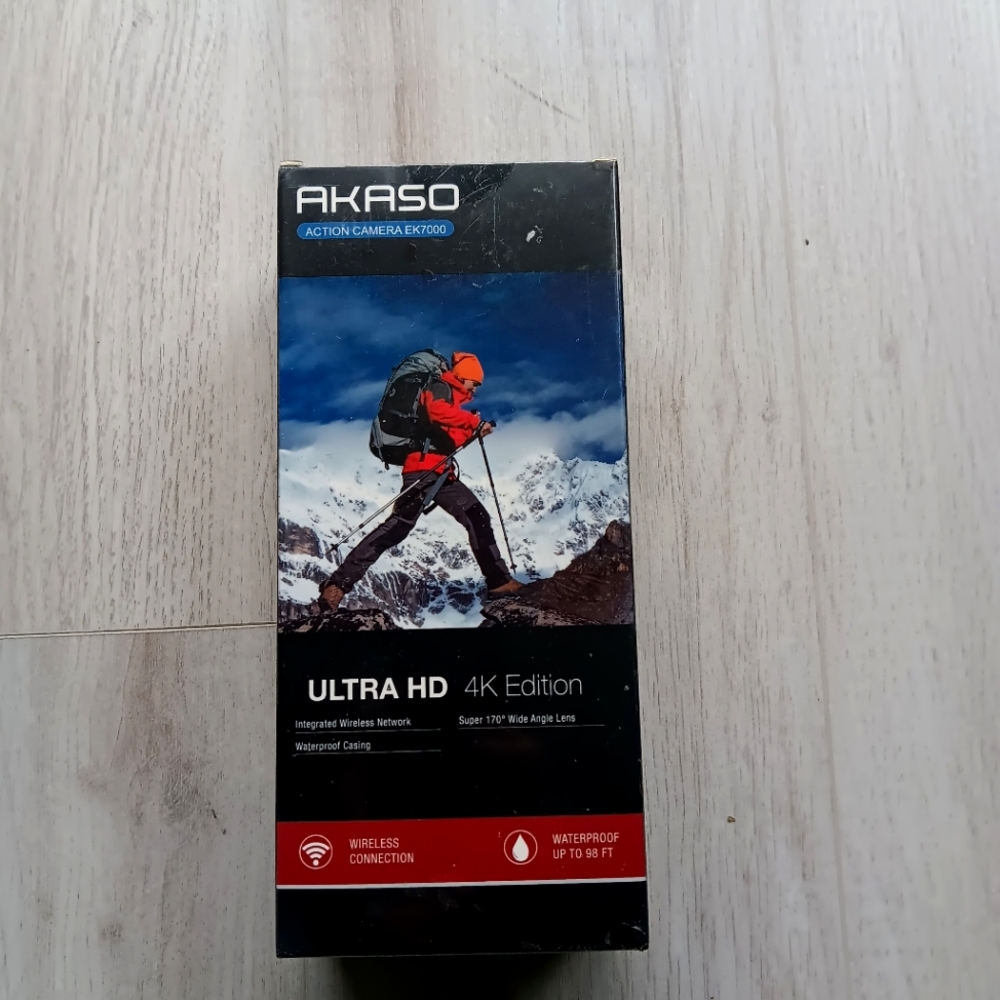 AKASO EK7000 Action Camera Ulatra HD 4K Edition Wireless Waterproof 170 lens